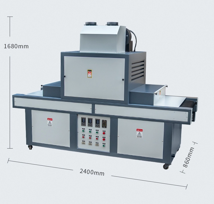 Industrial High Temperature Tunnel Furnace Drying Line Air-Cooled Series UV Machine Can Be Customized Large-Scale UV Curing Machine