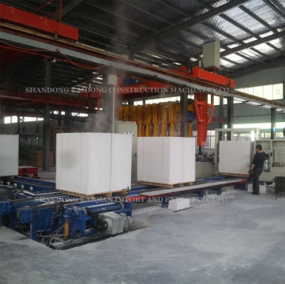 Macchina per la produzione di blocchi di calcestruzzo aerato per pannelli prefabbricati leggeri AAC