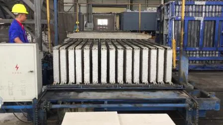 Bordo prefabbricato del muro di cemento del pannello di parete leggero del gesso che fa la linea di produzione a macchina del pannello di parete del cemento di ENV